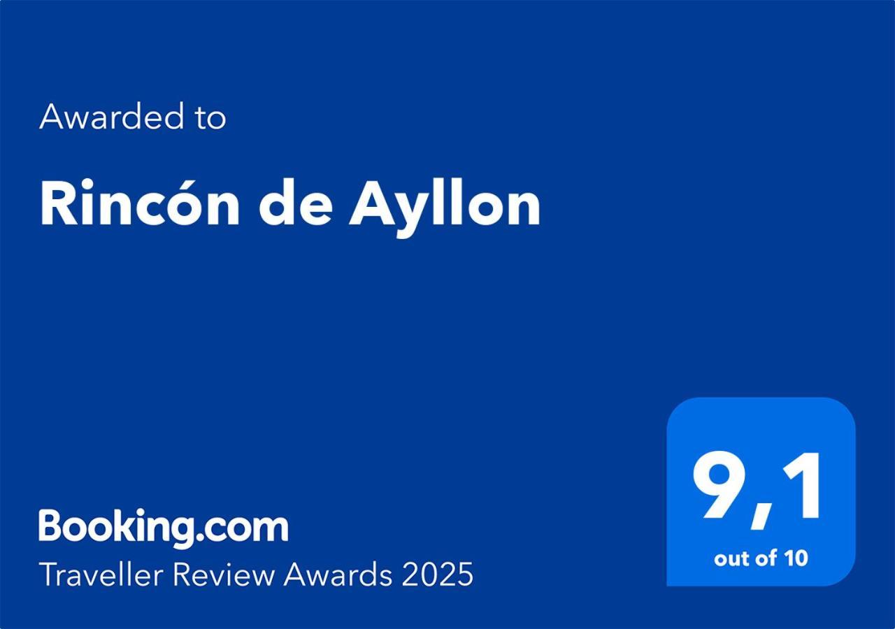 Villa Rincon De Ayllón Exterior foto